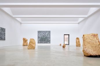 Contemporary art exhibition Bosco Sodi Yugen II at Axel Vervoordt Gallery Antwerp Belgium