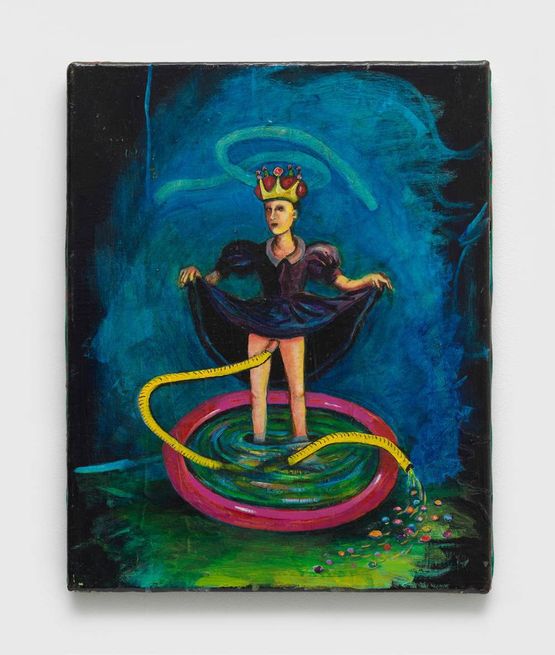 When I was a Queen by Ken Tisa contemporary artwork Painting