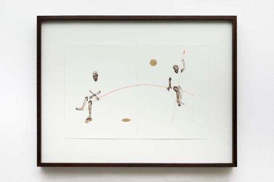 Outros oficios A sede do peixe by Antonio Oba contemporary artwork Works on Paper