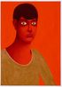 Red Portrait by Nicolas Party contemporary artwork Drawing