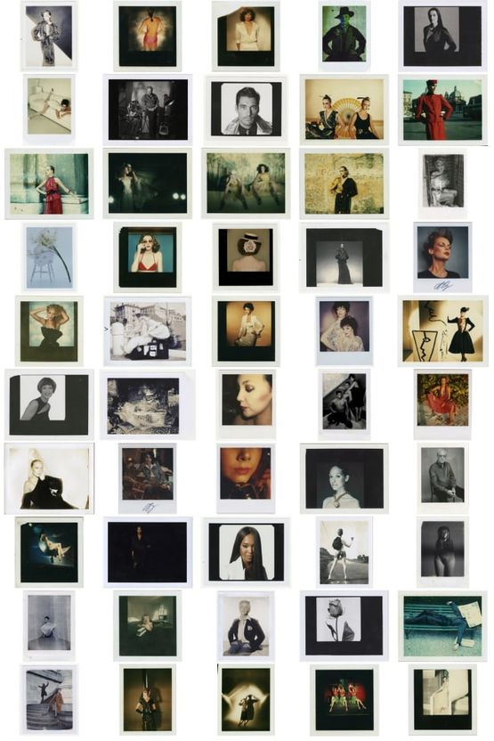 Baileys Polaroids by David Bailey contemporary artwork Photography