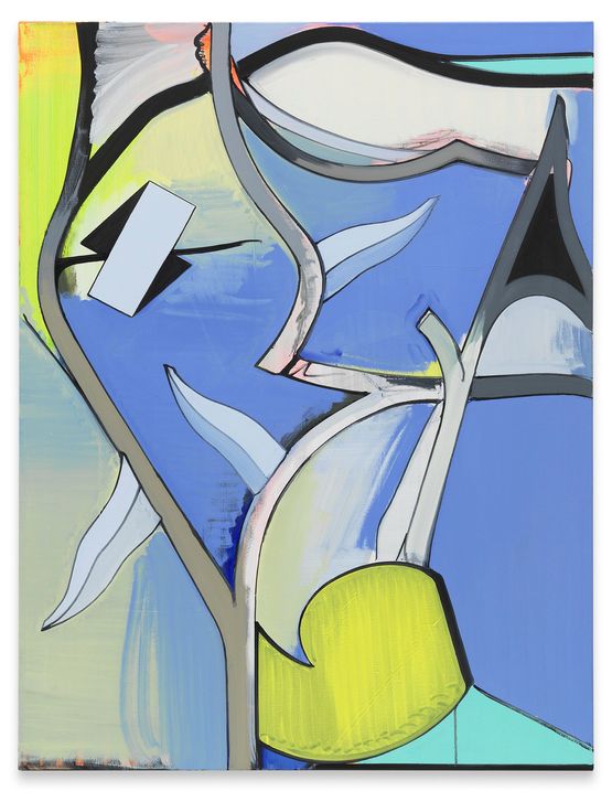 Melittin by Thomas Scheibitz contemporary artwork Painting
