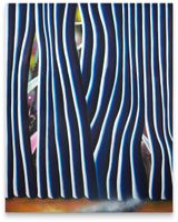 Blue Velvet by Andreas Schulze contemporary artwork painting works on paper