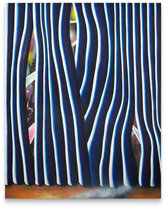 Blue Velvet by Andreas Schulze contemporary artwork Painting