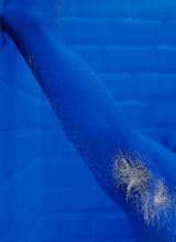 Blue shower by William Mackrell contemporary artwork print