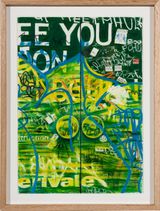 Door 9 by Callum Morton contemporary artwork works on paper