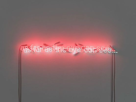 as far as the eye can see by Cerith Wyn Evans contemporary artwork Sculpture