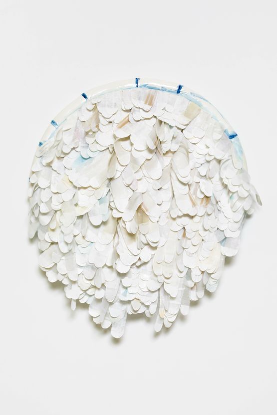 Dedinhos II by Leda Catunda contemporary artwork Painting