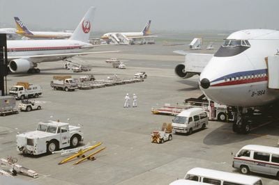 Peter Fischli  David Weisss Iconic Airport Series at Galerie Eva Presenhuber