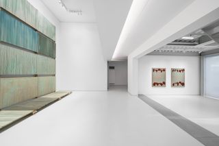Contemporary art exhibition Byoung Cho WHEN SPACE BECOMES PAINTING at BBM Seoul South Korea