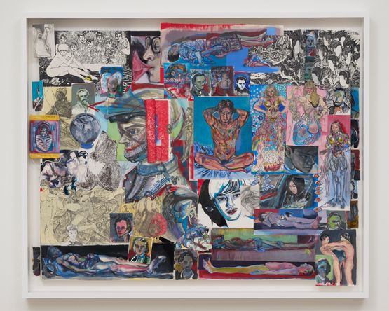 Over the burning Rainbow by Ataru Sato contemporary artwork Painting