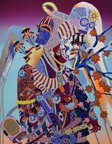 Flowing Wetlands god col.01 by Kohei Kyomori contemporary artwork painting photography print sculpture works on paper