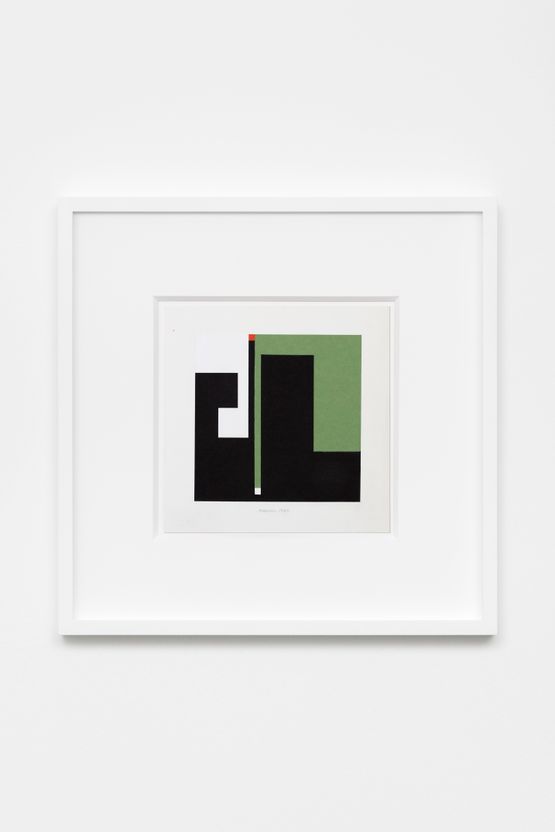 Negativo positivo by Bruno Munari contemporary artwork Mixed Media