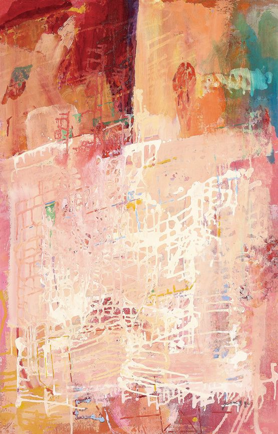 Autumn in Circuit World by Yi Kai contemporary artwork Painting