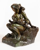 Amour qui passe by Auguste Rodin contemporary artwork sculpture
