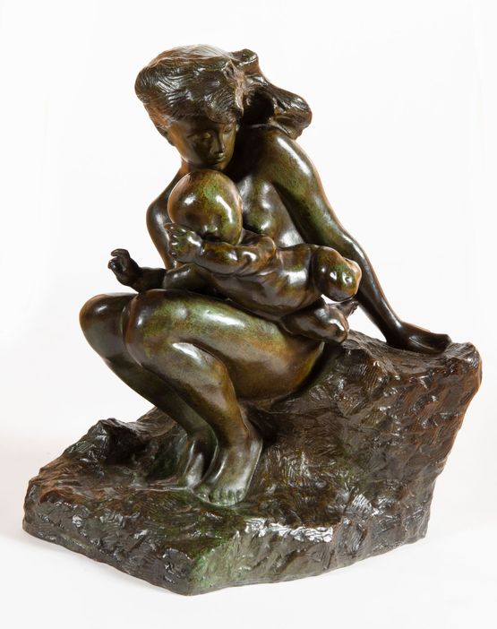 Amour qui passe by Auguste Rodin contemporary artwork Sculpture