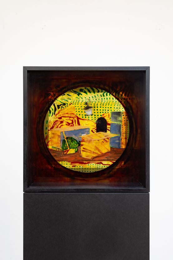 Composite 5 by Lewis Miller contemporary artwork Painting
