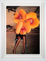 inside another land 42 by Del Kathryn Barton contemporary artwork mixed media