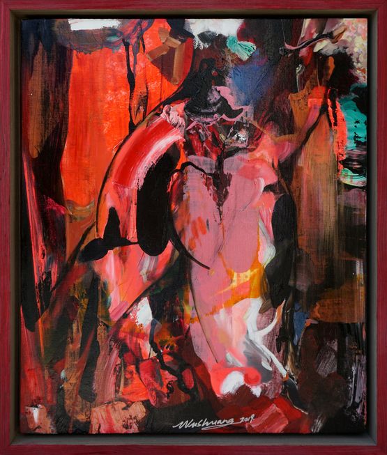 Convergence by Wu Shuang contemporary artwork Painting