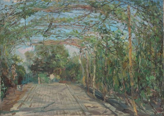 Changchun Botanical Garden by Yuan Yunsheng contemporary artwork Painting