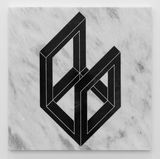 Open Cube After LeWitt 8 by Hamra Abbas contemporary artwork sculpture