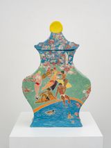 Cherrys Wind by Krzysztof Strzelecki contemporary artwork sculpture