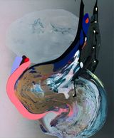 Cinnamon Sky by Ragna Bley contemporary artwork painting