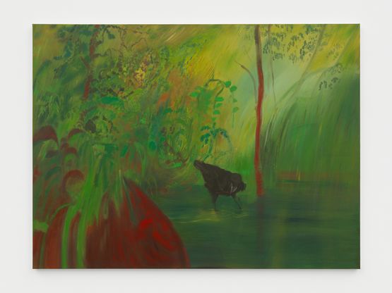 The Crow by Soumya Netrabile contemporary artwork Painting