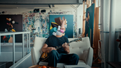 Self Portrait by Jason Boyd Kinsella contemporary artwork Moving Image