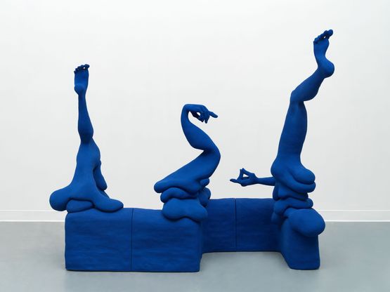 I We Ewe Jees Sinew Swines Newsies Sweenies Jesse Wine by Jesse Wine contemporary artwork Sculpture