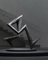 Advancing by Zhou Song contemporary artwork sculpture