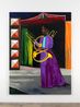 Horn Seller by Lubaina Himid contemporary artwork Painting