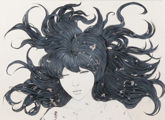 Medusa by Yu Kawashima contemporary artwork Works on Paper