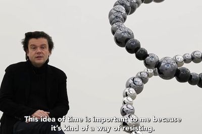 Video of the exhibition Dark Matters by Jean-Michel Othoniel