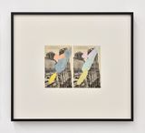 Cathedrale de Reims diptych by Tacita Dean contemporary artwork print