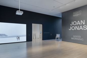 Contemporary art exhibition Joan Jonas Good Night Good Morning at Museum of Modern Art New York United States