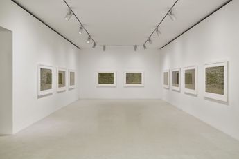 Contemporary art exhibition Brice Marden Works on Paper at Gagosian rue de Ponthieu Paris France