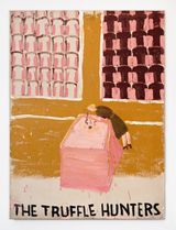 The Truffle Hunters Film Notes by Rose Wylie contemporary artwork painting