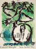 Le Oiseau Vert Marc Chagall vintage French Galerie Poster by Marc Chagall contemporary artwork Print