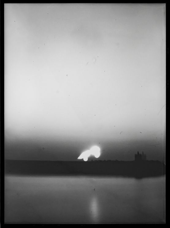 Deux fois lune Two Moon by Kim Soun-Gui contemporary artwork Photography