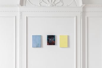 Contemporary art exhibition Paul P. Centaurs on the Beach at Maureen Paley Morena di Luna Hove United Kingdom