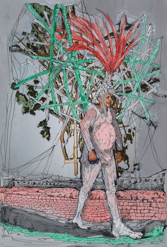 Untitled by Kim Jones contemporary artwork Painting