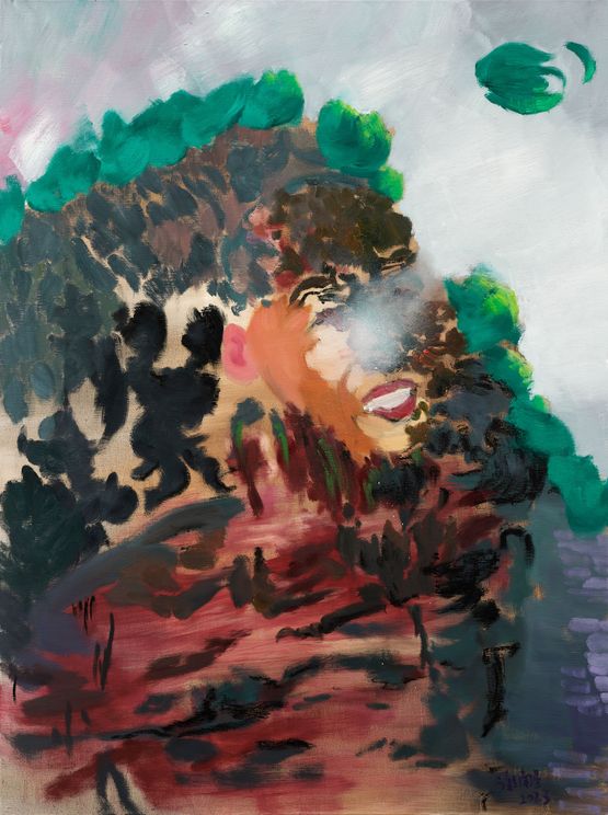 Portrait of C by Xie Nanxing contemporary artwork Painting