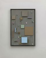 Modernistic Wall Piece a silent conversation with Philippe Van Snick 3 by Hans Op De Beeck contemporary artwork sculpture