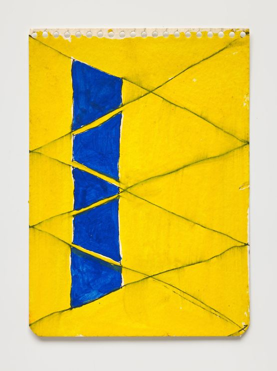 Untitled Study by Mary Heilmann contemporary artwork Works on Paper