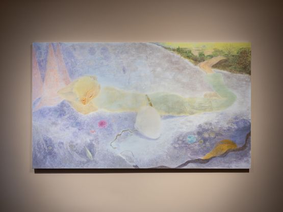 At the Edge of a Dream by Daisuke Fukunaga contemporary artwork Painting