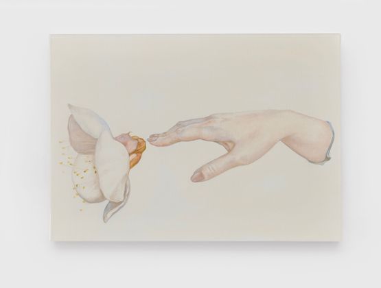 Imitate a Flower by Xiao Hanqiu contemporary artwork Painting