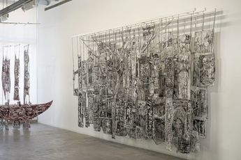 Contemporary art exhibition Kevork Mourad Imaginary Homeland at Galerie Tanit Beyrouth Lebanon
