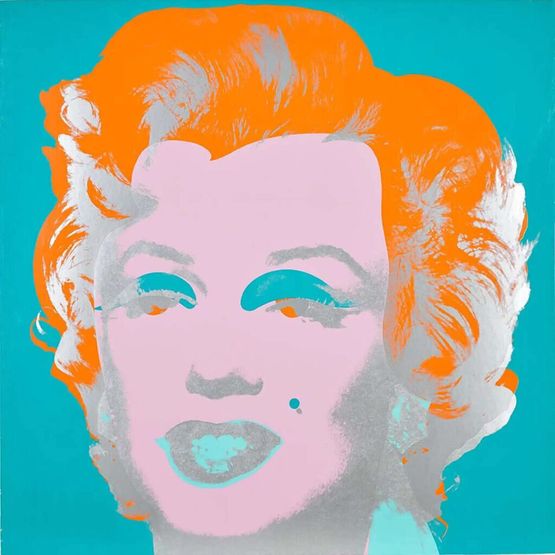 Marilyn F. S. 29 by Andy Warhol contemporary artwork Works on Paper