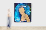 Mar para navegar by Cristina Canale contemporary artwork painting